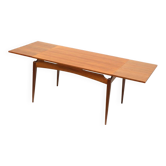 Vintage extendable dining table made in the 1960s