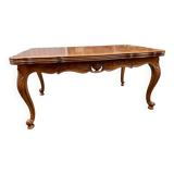 Spectacular French extending table Louis XV style vintage 1980 rococo Provence 260cm