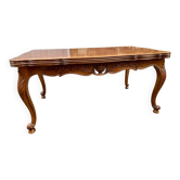 Spectacular French extending table Louis XV style vintage 1980 rococo Provence 260cm