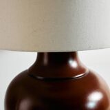 Lampe de table en céramique allemande