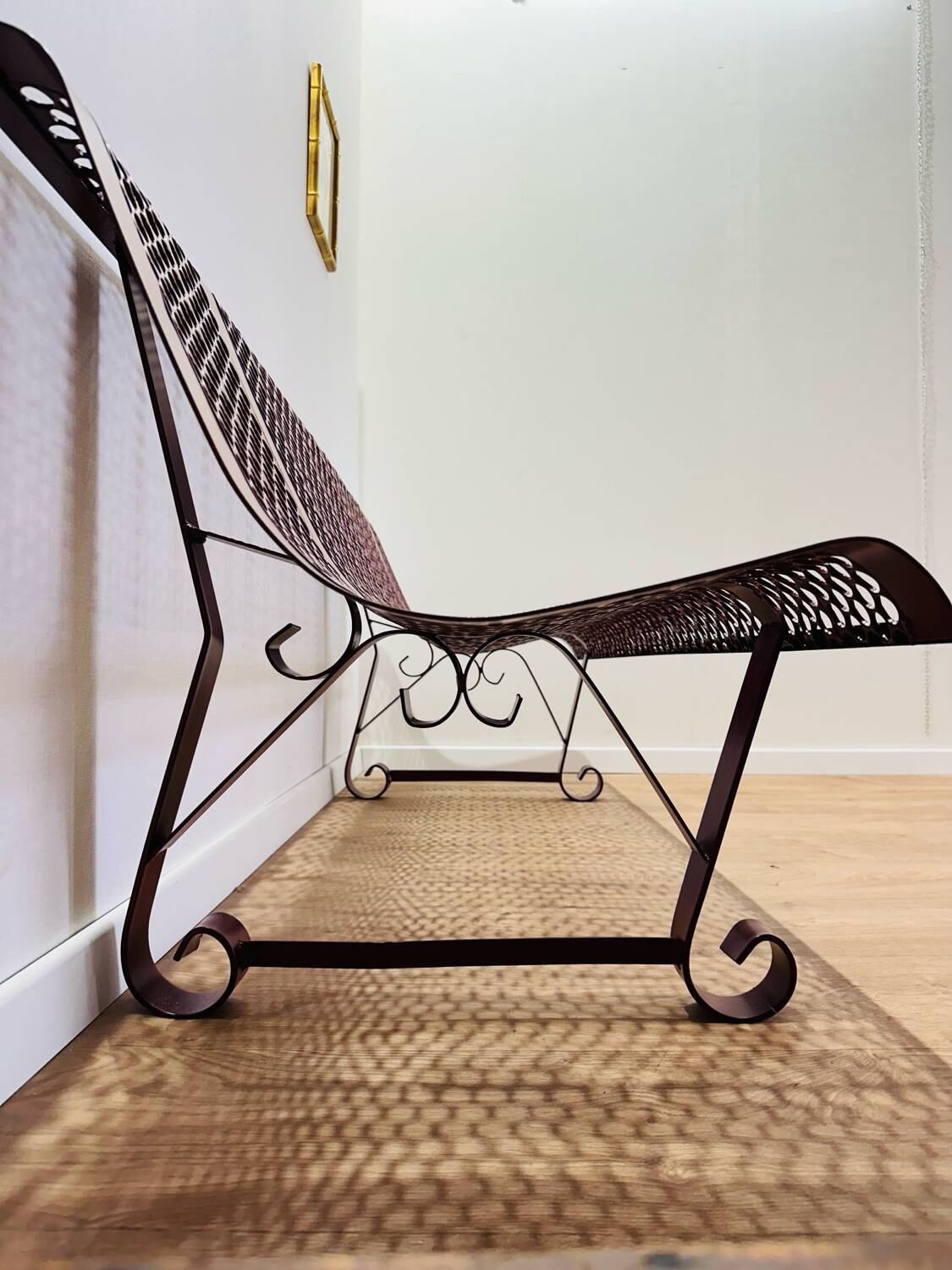 René Malaval metal bench