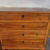 Petite commode Louis Philippe en noyer