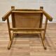 Set of 6 armchairs stamped Hans Wegner "Scandinavian design" 1960.