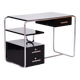 Bauhaus Writing Desk in Chrome, Steel and Wood, Germany, 1930s