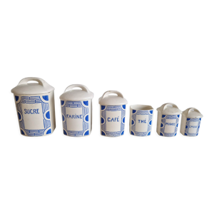 Ensemble de 6 pots à épices de