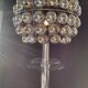 Lampe Vintage Cinétique Abat Jour Kare Plexi  Chrome Space age