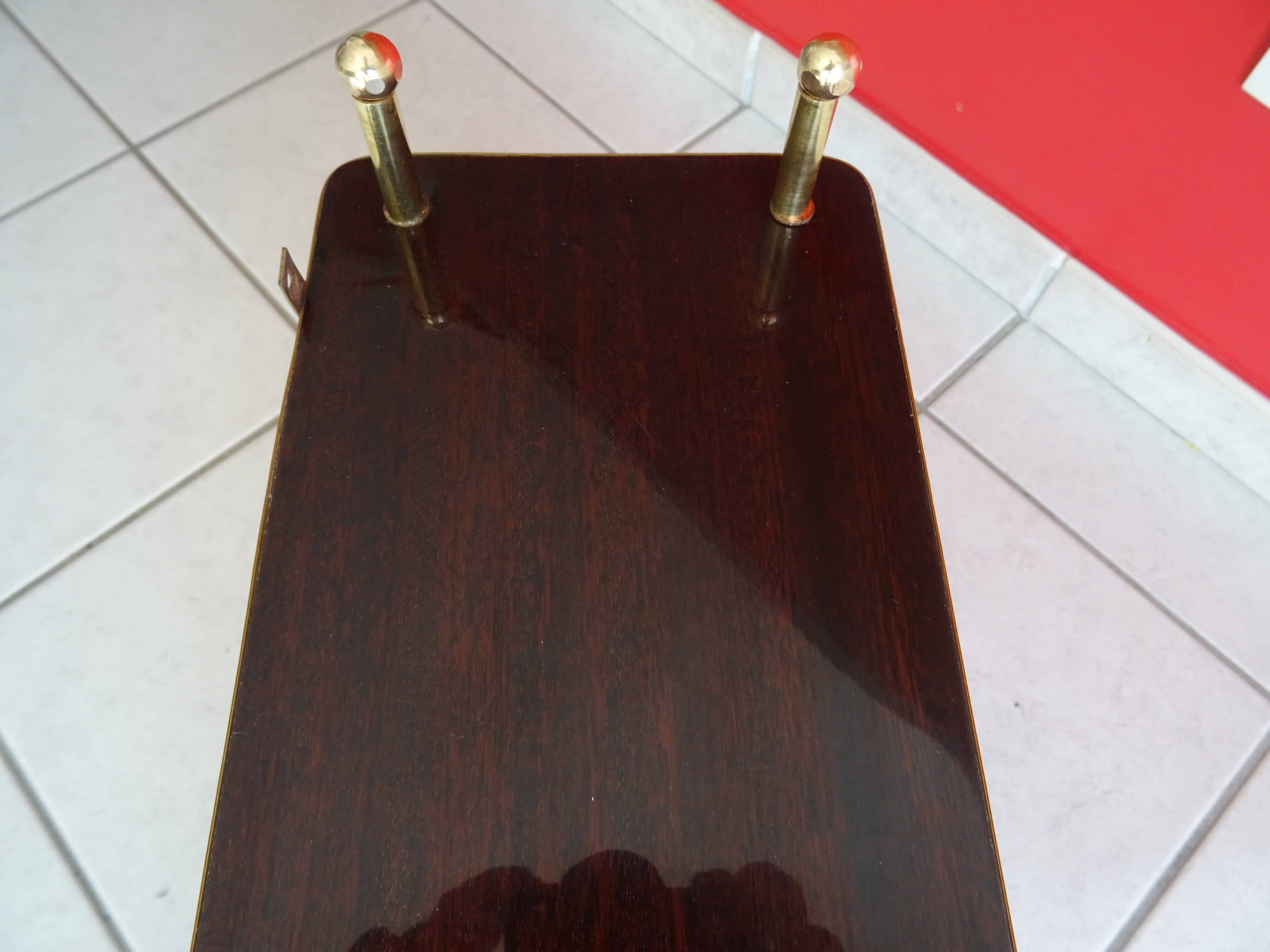 Vintage formica wall shelf 60s
