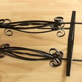 Porte-parapluie en fer forgé fait main - Vintage