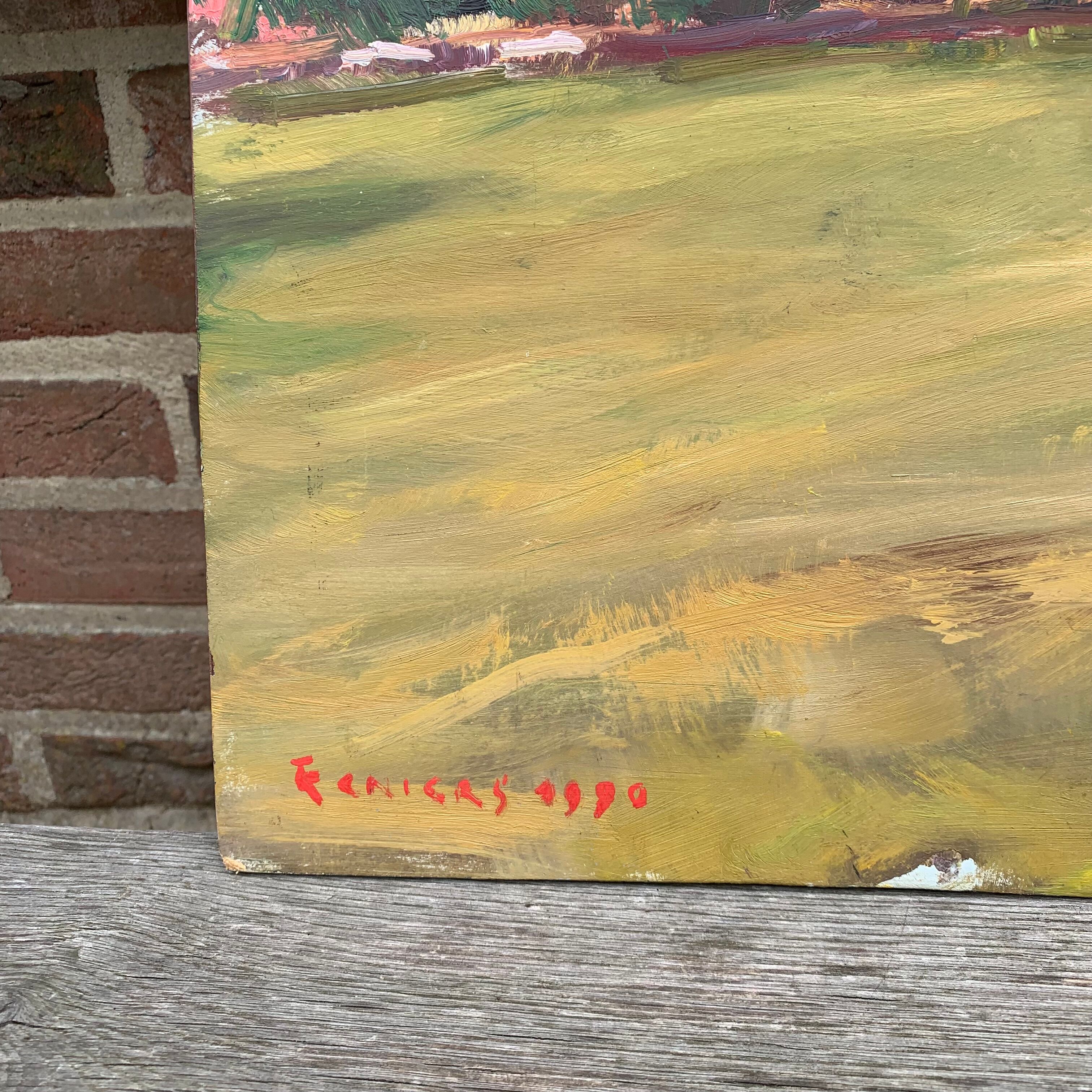 Landscape painting by Tony Reniers