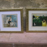 Pair of lithographs by Nahum Gutman