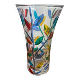 Murano glass vase signed CC Zecchin - Italian glass art