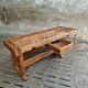 Old workbench Ott beech kitchen island or side table