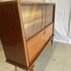 Showcase cabinet vintage wooden storage