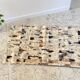 RUG Skin 1970s Beige-Brown - 56 x 107cm