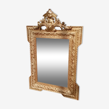 Miroir 19eme cuivre