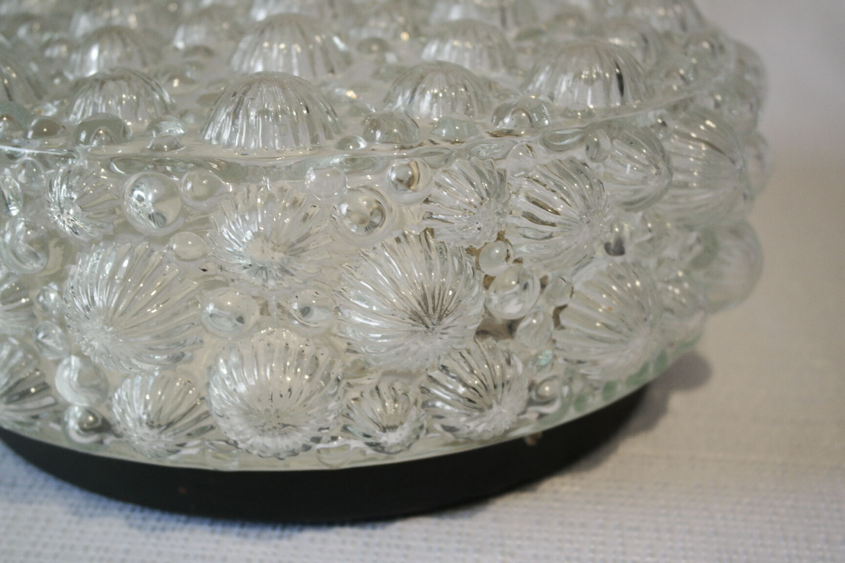 Round wall lamp by Helena Tynell vintage 70s