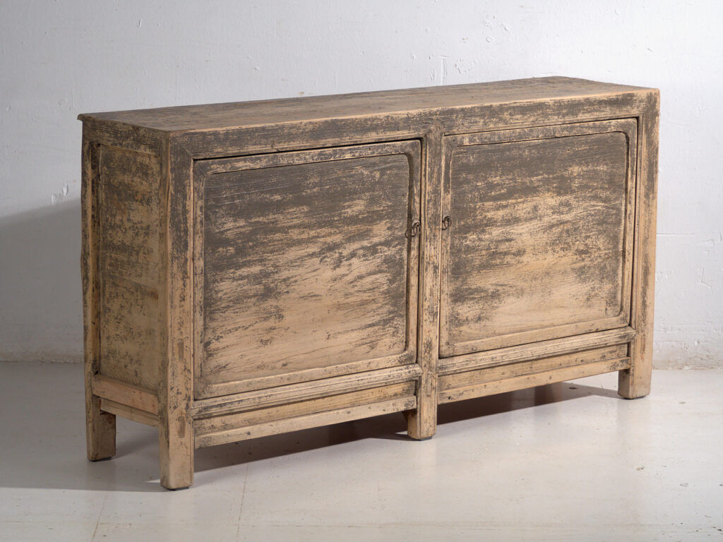 Antique pine wood sideboard – China, circa 1950