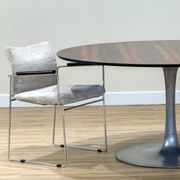 Mid-Century Arkana Round Dining Table in Brazilian Rosewood