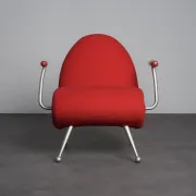 “Chiocciola” lounge chair by Roberto Semprini for Arredaesse, Italy, 1994