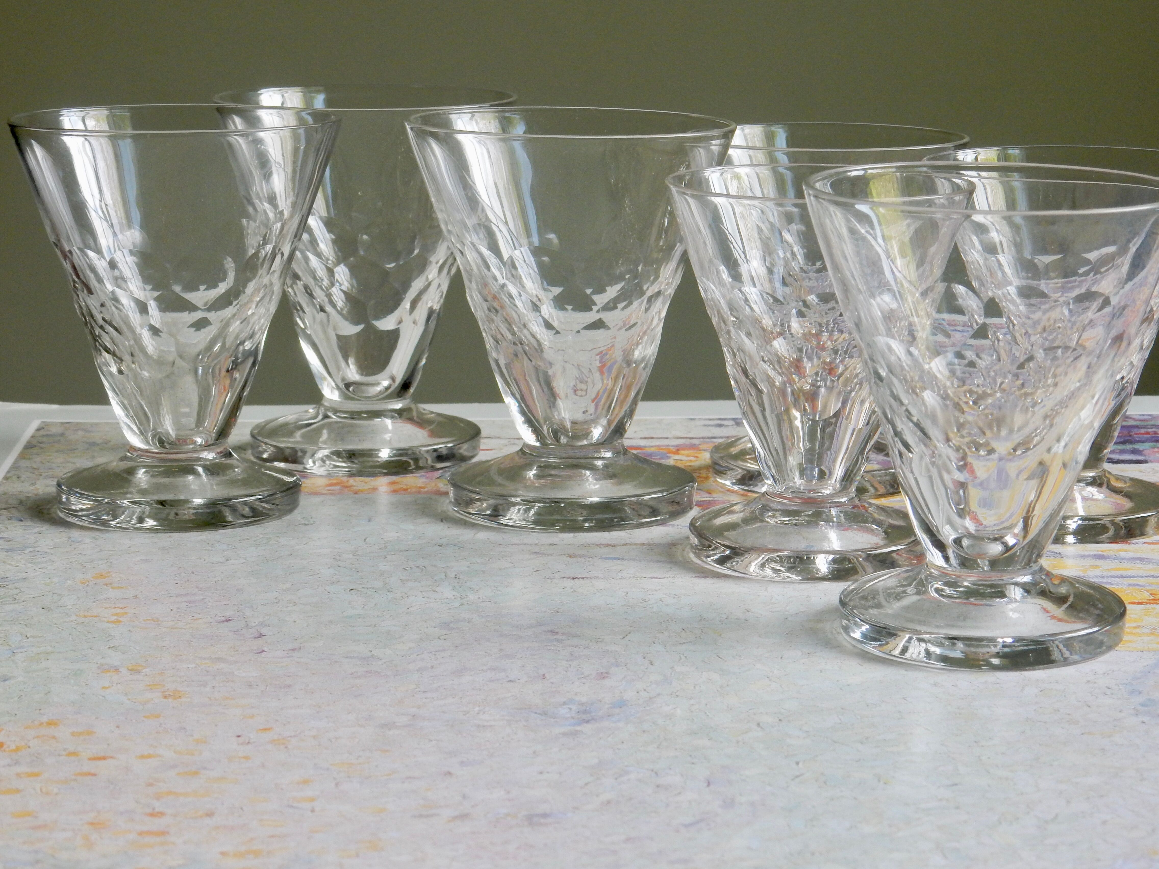 Val-Saint-Lambert 7 foot glasses