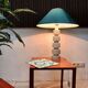 Sculptural Glazed Ceramic Art Table Lamp, Germany 1960s
