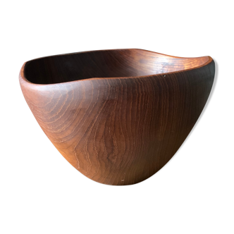 Large teak bowl