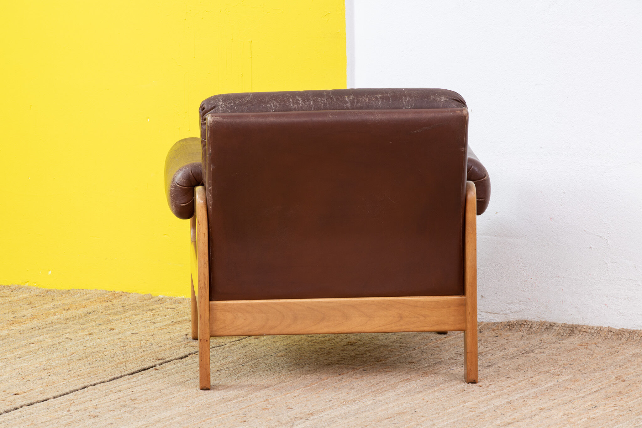 Fauteuil Scandinave Vintage – 80 cm