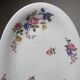 2 Bernardaud porcelain Limoges dishes with floral decoration from the 1920s-1950s