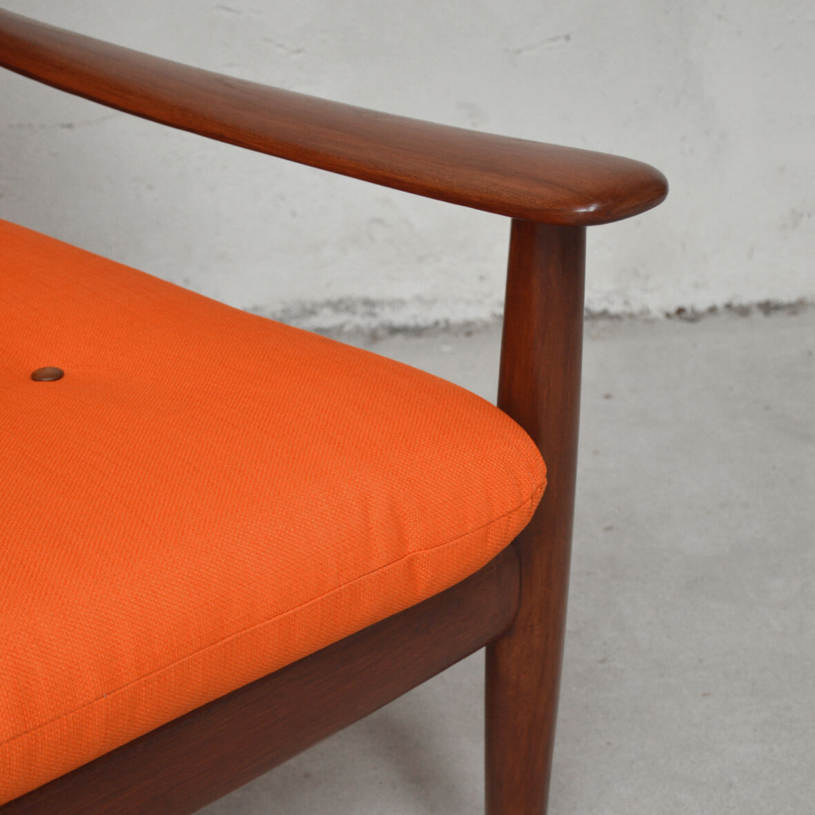 Knoll Antimott  teak armchair 1960