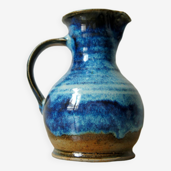 Small La Borne pitcher in enameled ceramic