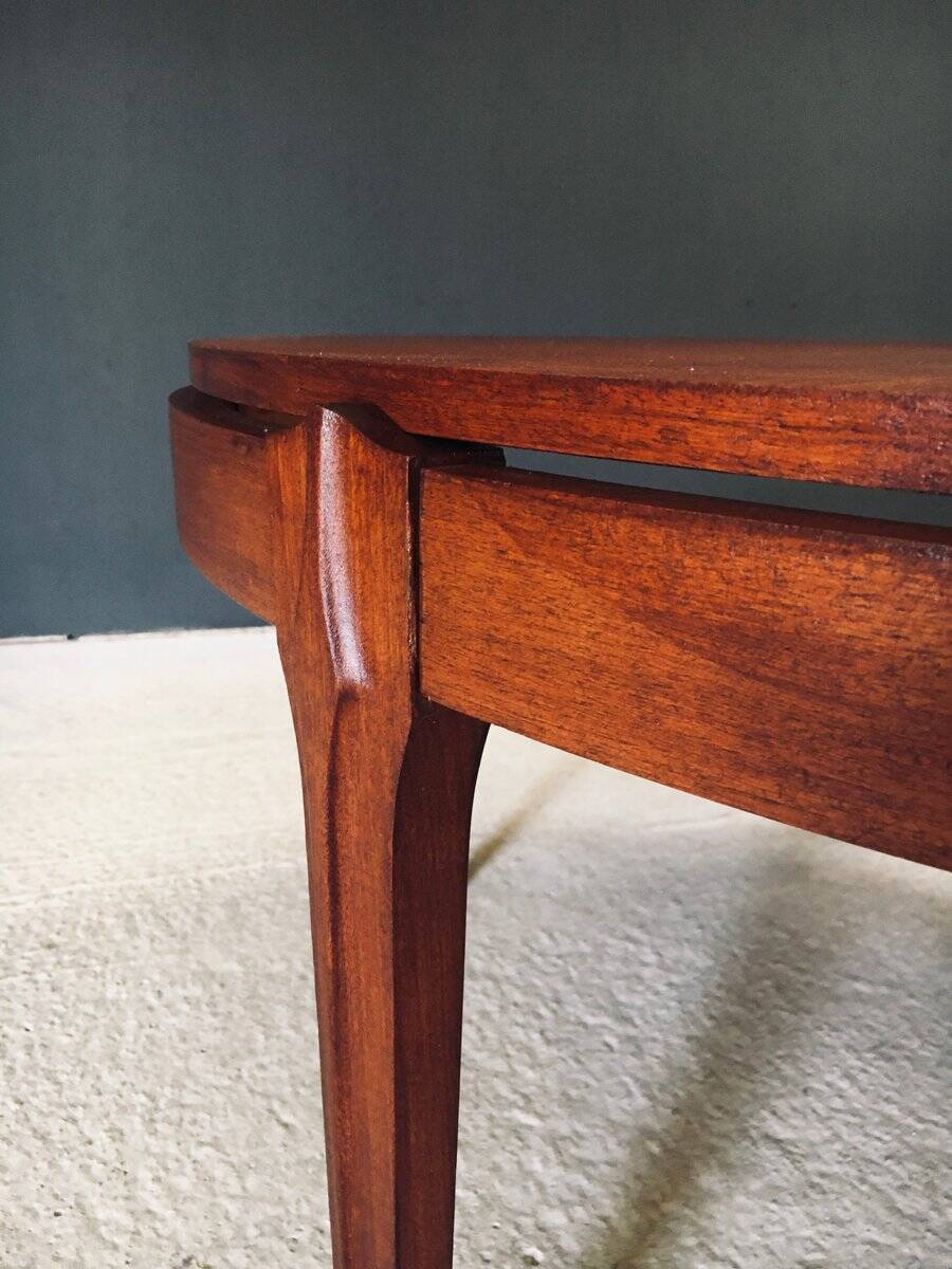 Mid-Century Modern Scandinavian Teak Coffee Table, 1960s