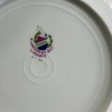 Antique Limoges porcelain dessert service, Lanternier & Cie, 10 plates