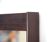 Scandinavian mirror in Rio rosewood