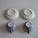 2 Russian Lemonosov porcelain tea cups