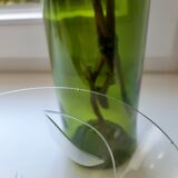 Lot of 6 crystal champagne glasses 50s