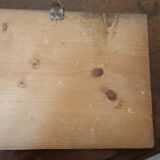 Peinture sur panneau, paysage de campagne, fin du XIXe siècle