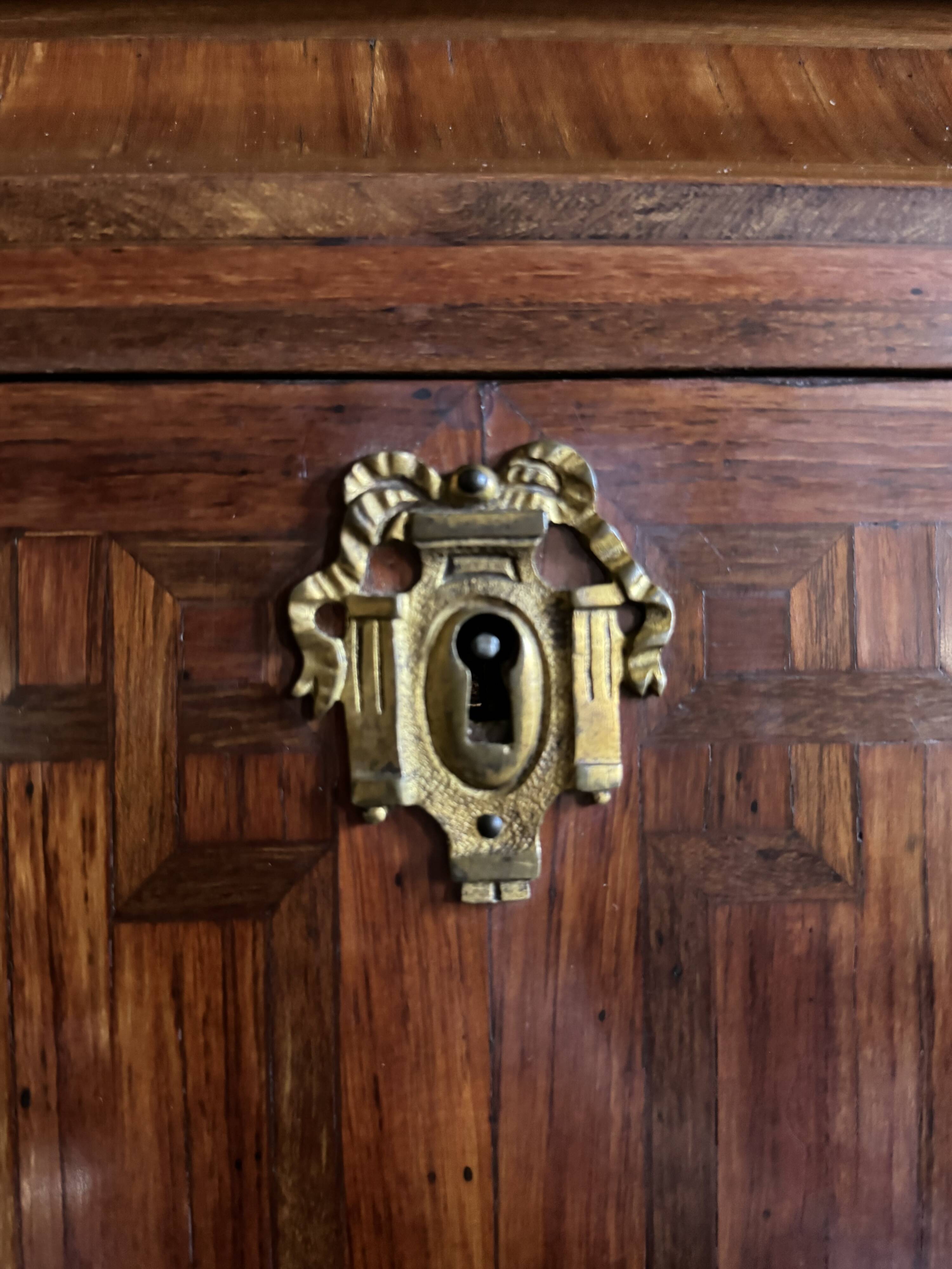 Children's secretary stamped jansen in rosewood - 20th century