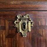 Children's secretary stamped jansen in rosewood - 20th century