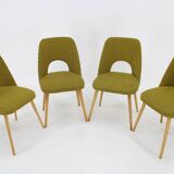 1960s Oswald Haerdtl ,Set of 4 Dining Chairs by TON, Czechoslovakia