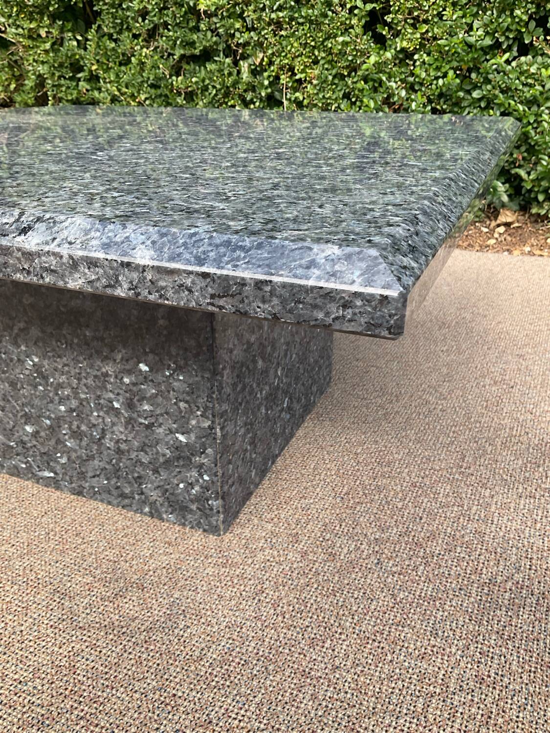 Granite coffee table from the 1980s