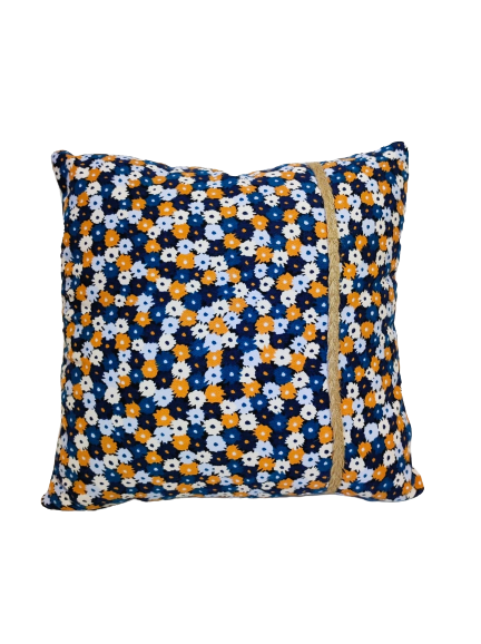 Floral cushion