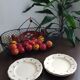 Set of 6 flat plates Digoin Sarreguemines