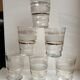 Set of 6 50s granite water glasses