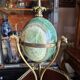 Lampe Néoclassique Bronze & Spath Fluor Signée Maison Charles