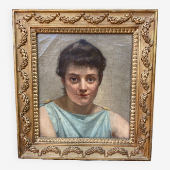 Portrait of a 19th century Empire woman