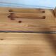 Vintage pine shelf desk