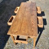 6-drawer farmhouse table