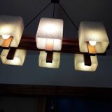 Scandinavian teak and perspex 60's