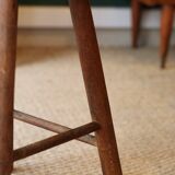 Tabouret ancien en chêne