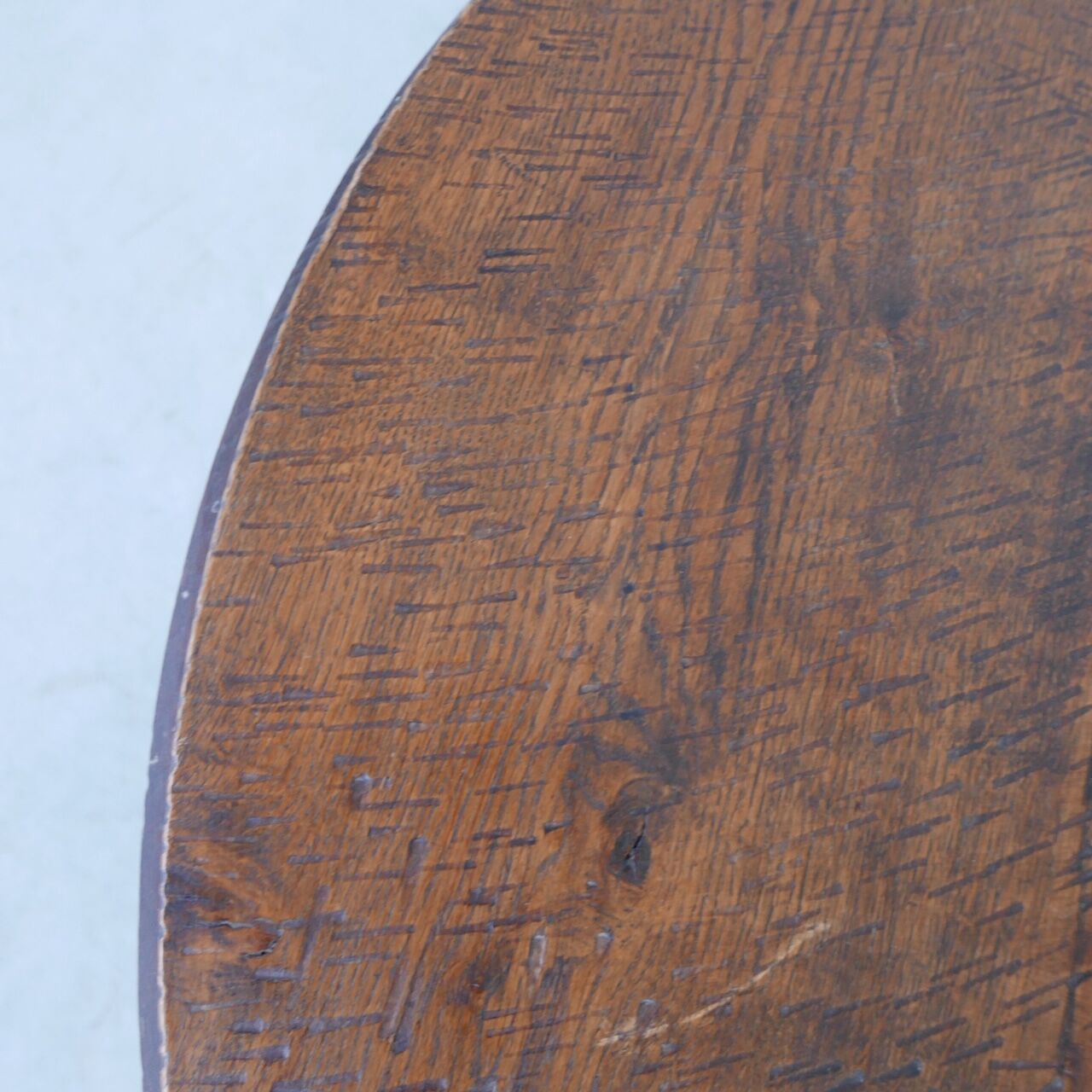 Table basse art déco chêne